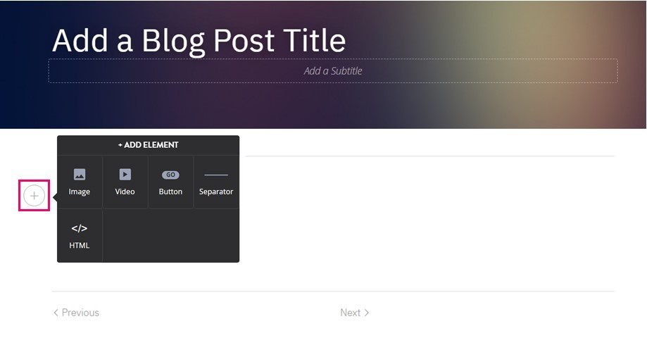 撰寫新文章 撰寫新文章